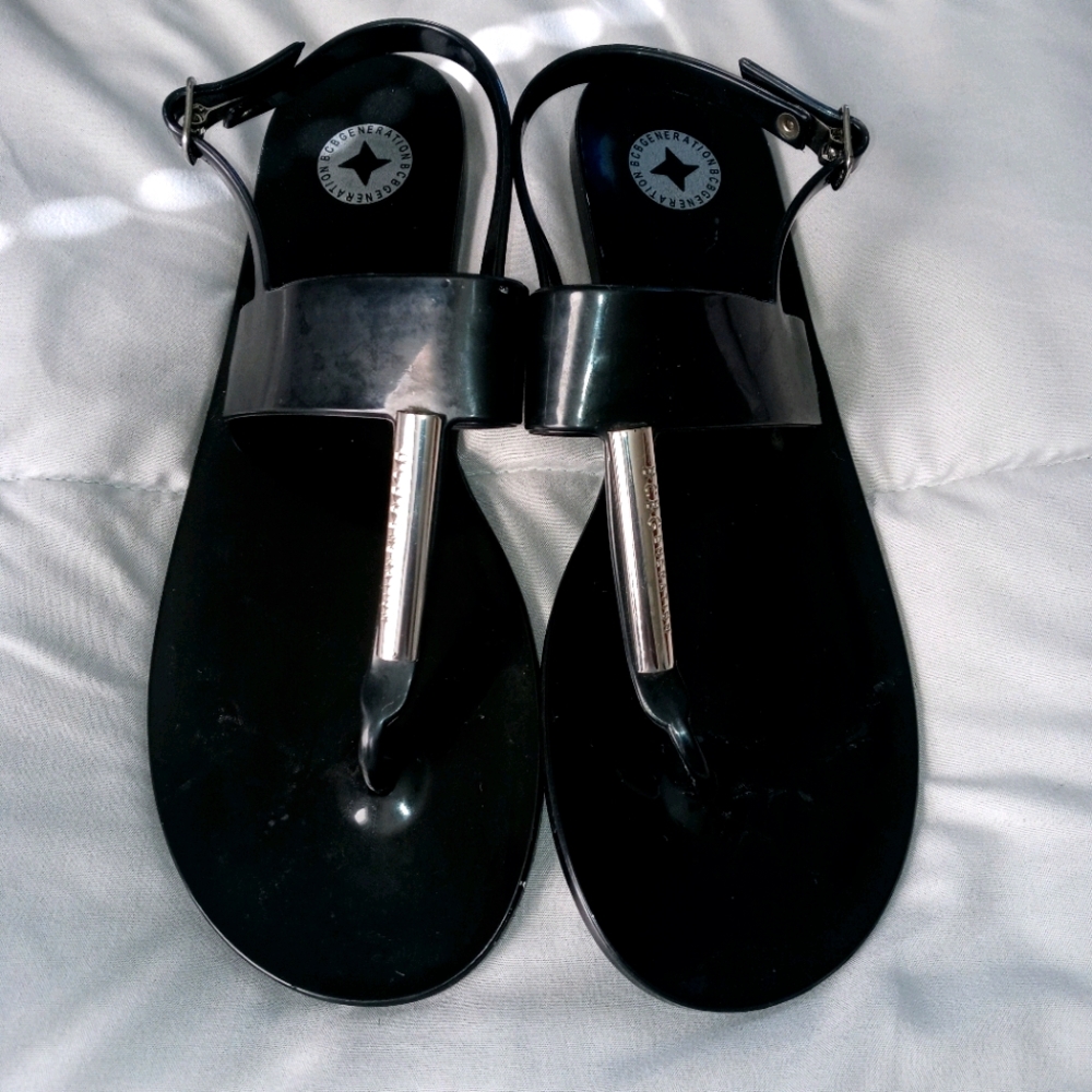 Black sandals